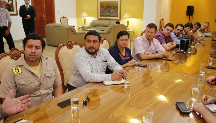 Ministra del TSJE recibiÃ³ a representantes de varias agrupaciones polÃ­ticas